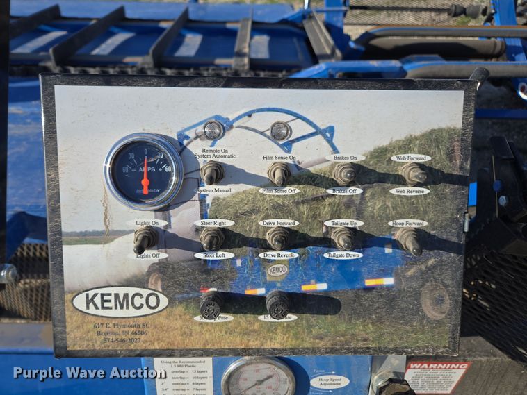 image for item DE2150 2020 Kemco 355 Pro2 bale wrapper