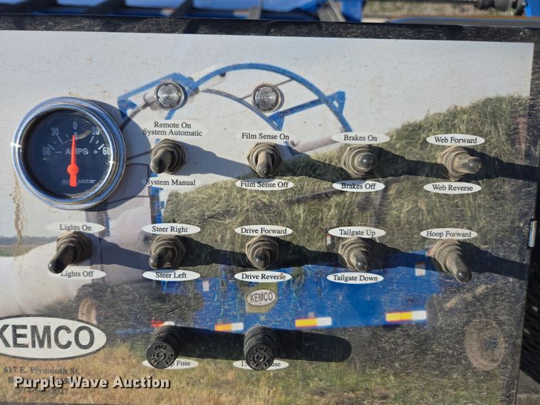 image for item DE2150 2020 Kemco 355 Pro2 bale wrapper