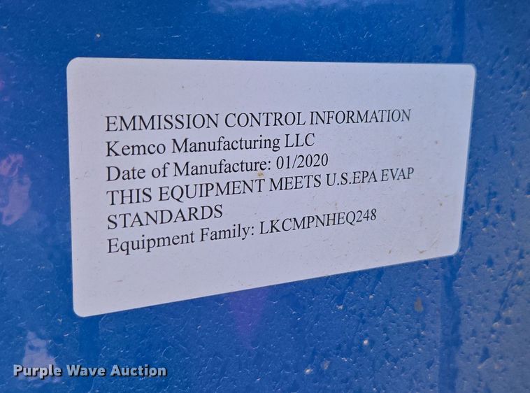 image for item DE2150 2020 Kemco 355 Pro2 bale wrapper