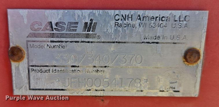 image for item DE2157 2011 Case IH 370 True-Tandem disk