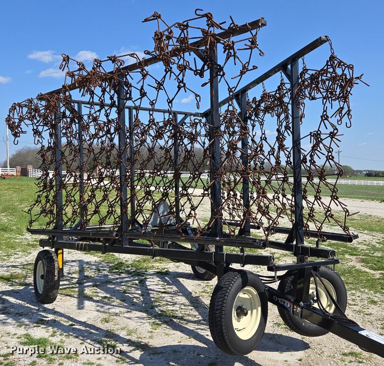 image for item DE2160 Ogden Metal Works INC drag harrow