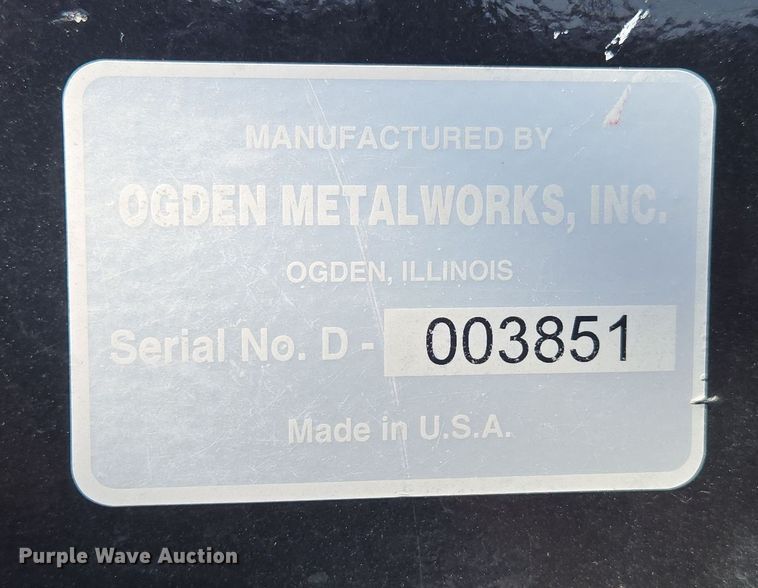 image for item DE2160 Ogden Metal Works INC drag harrow