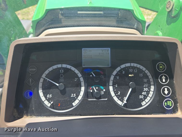 image for item DE2168 2014 John Deere 6105M MFWD tractor