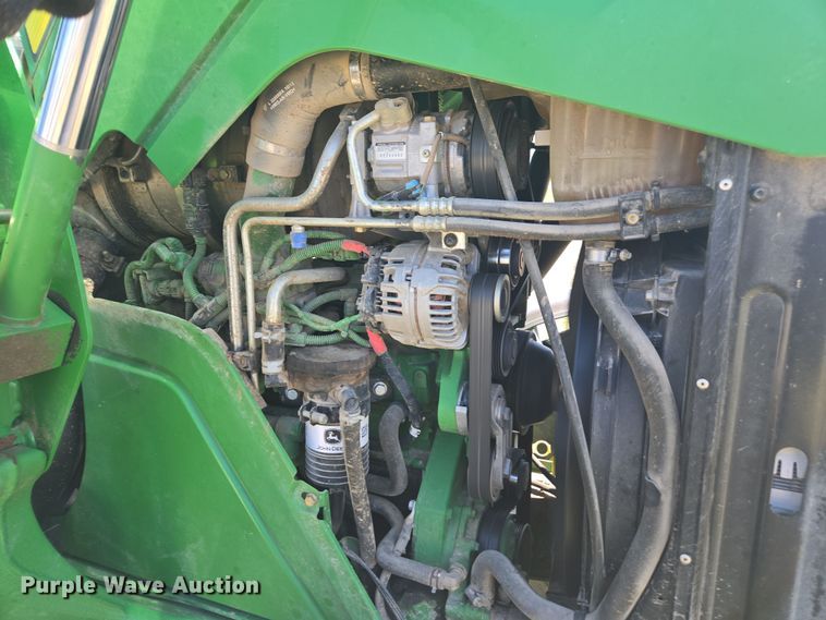 image for item DE2168 2014 John Deere 6105M MFWD tractor