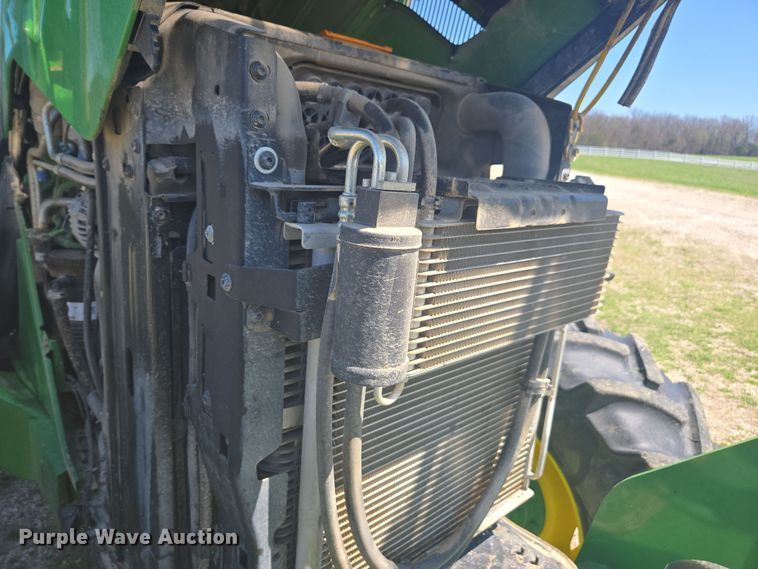 image for item DE2168 2014 John Deere 6105M MFWD tractor