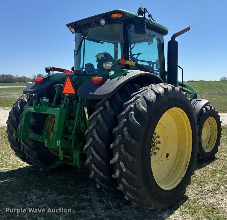 image for item DE2169 2009 John Deere 7830 MFWD tractor