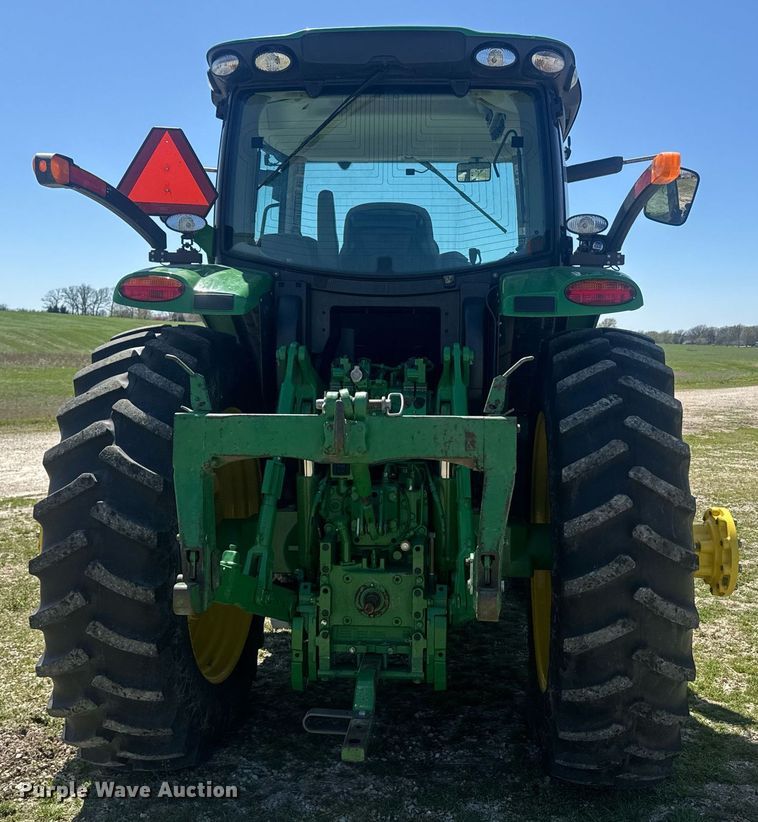 image for item DE2172 2014 John Deere 6190R MFWD tractor