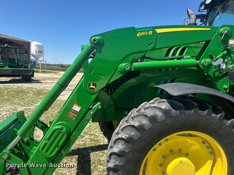 image for item DE2172 2014 John Deere 6190R MFWD tractor