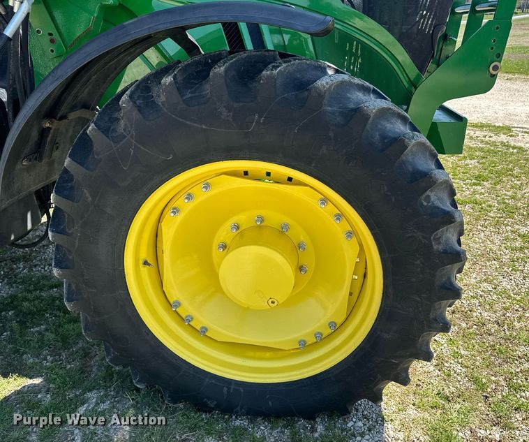 image for item DE2172 2014 John Deere 6190R MFWD tractor