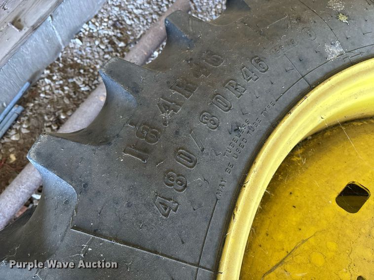 image for item DE2172 2014 John Deere 6190R MFWD tractor