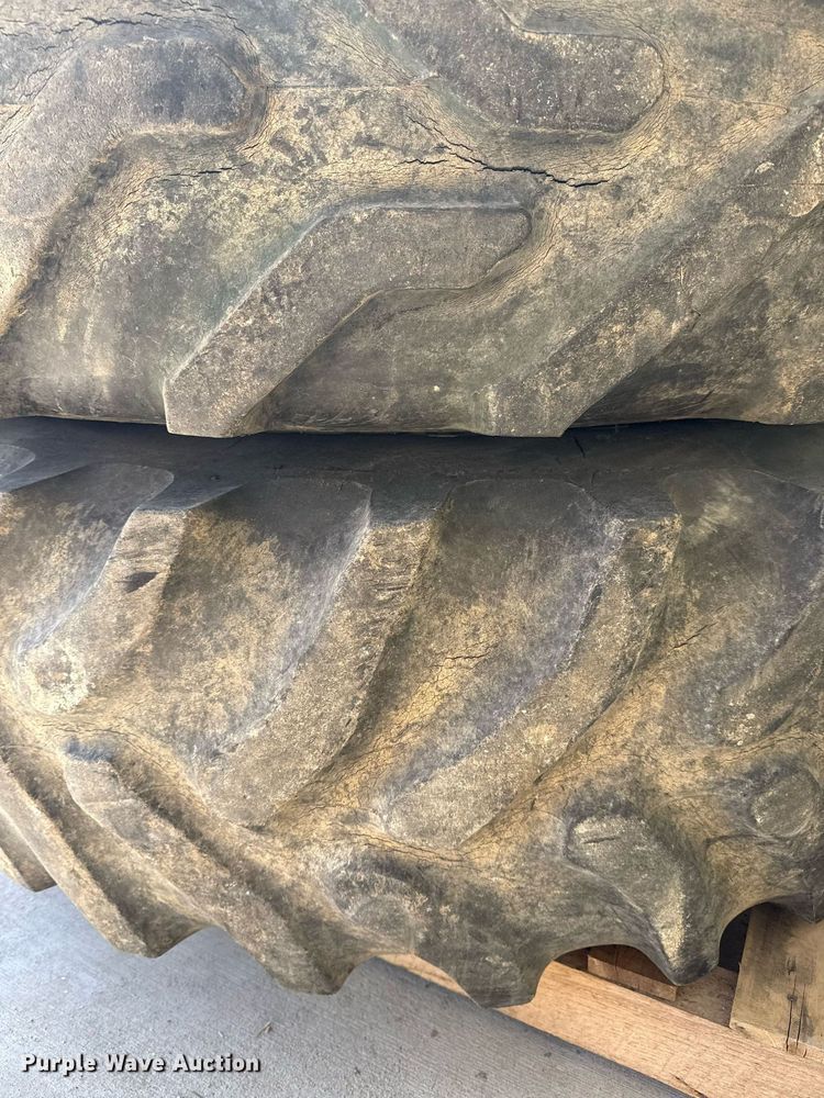 image for item DM5715 (2) 16.9R30 tires and wheels