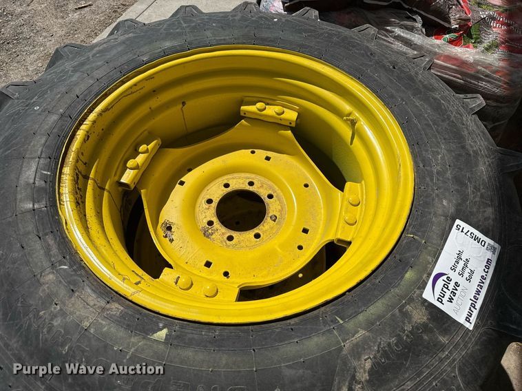 image for item DM5715 (2) 16.9R30 tires and wheels