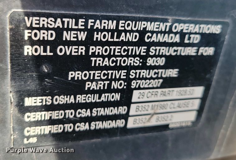 image for item DN3733 Ford Versatile 9030 bi-directional tractor