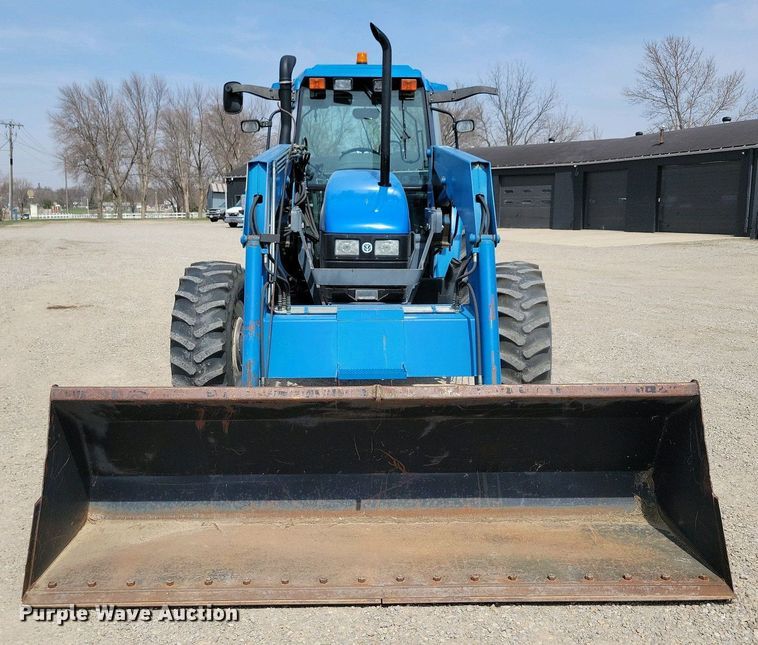 image for item DN3735 New Holland TS 90 MFWD tractor
