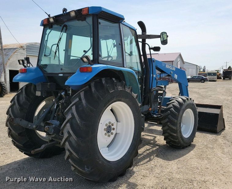 image for item DN3735 New Holland TS 90 MFWD tractor