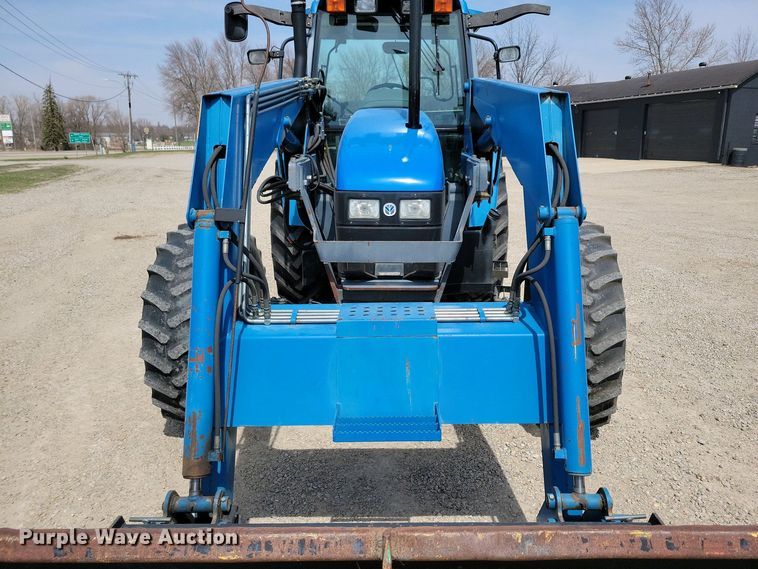 image for item DN3735 New Holland TS 90 MFWD tractor