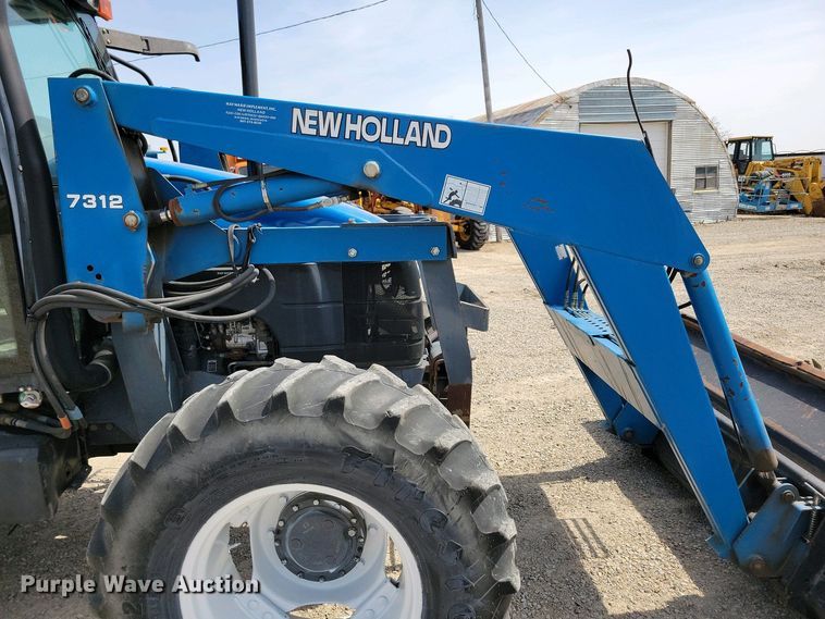 image for item DN3735 New Holland TS 90 MFWD tractor