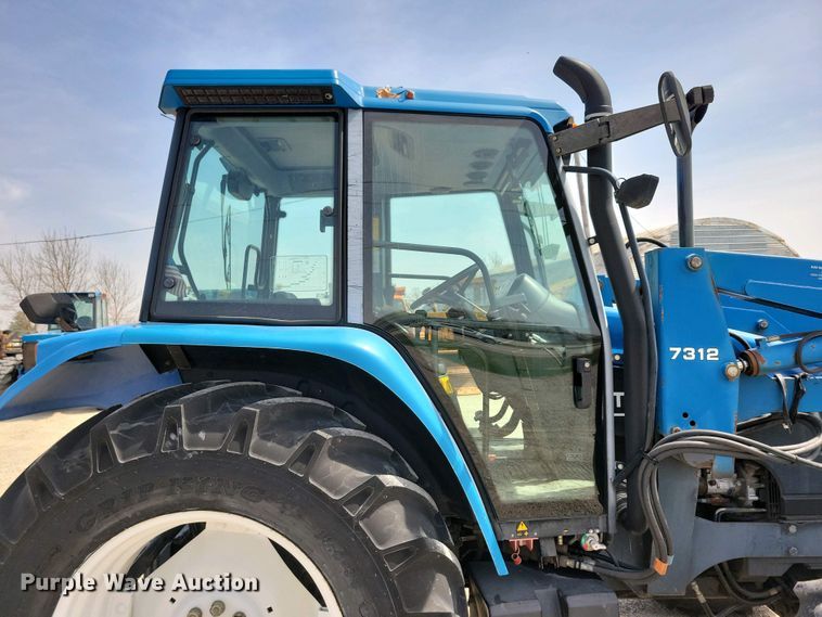 image for item DN3735 New Holland TS 90 MFWD tractor