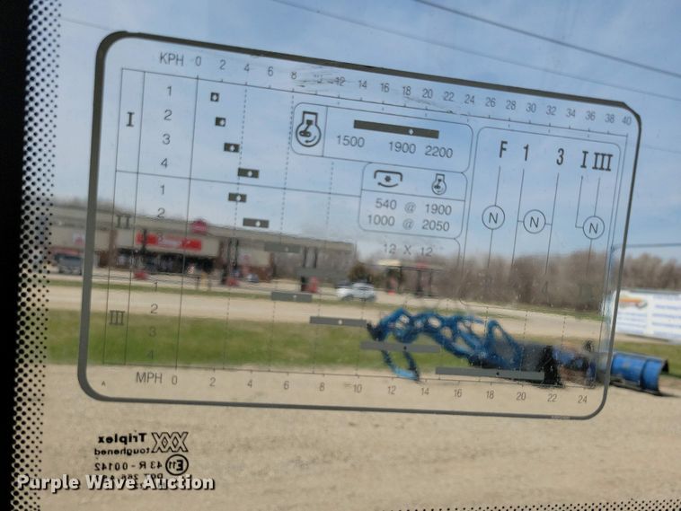 image for item DN3735 New Holland TS 90 MFWD tractor