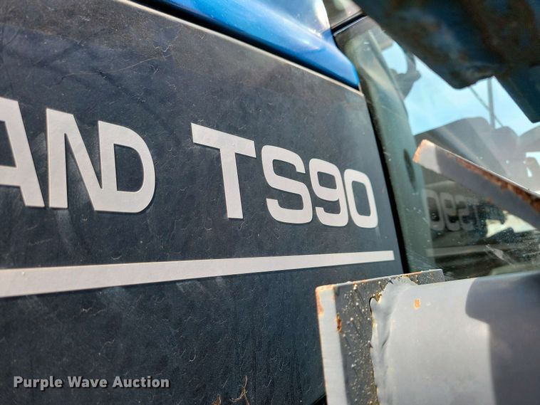 image for item DN3735 New Holland TS 90 MFWD tractor
