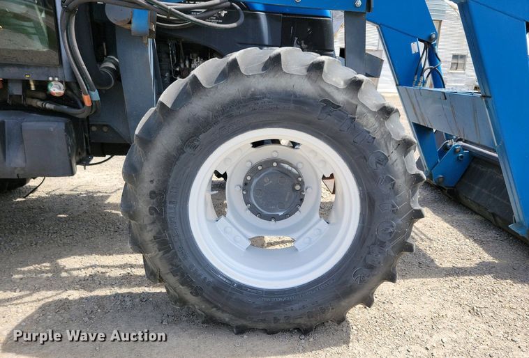 image for item DN3735 New Holland TS 90 MFWD tractor