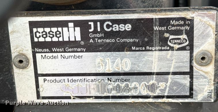 image for item DO0785 1991 Case IH 5140 tractor