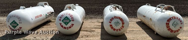 image for item DO0812 (4) NH3 tanks