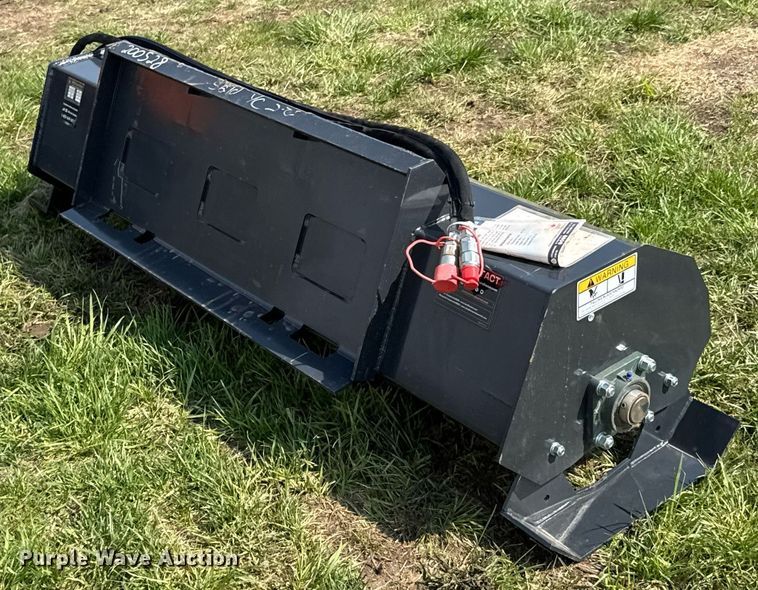 image for item DO0847 2024 Wolverine TL-12-72W skid steer tiller