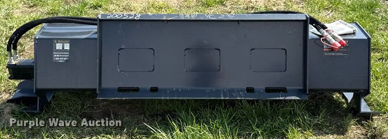 image for item DO0847 2024 Wolverine TL-12-72W skid steer tiller