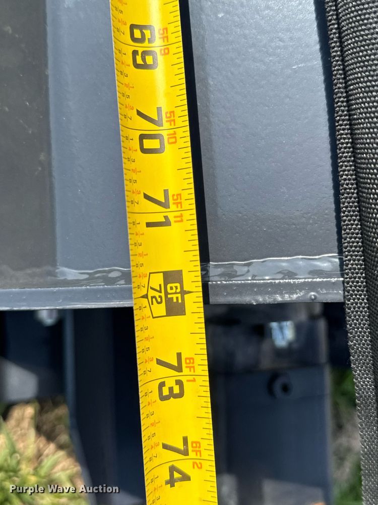 image for item DO0847 2024 Wolverine TL-12-72W skid steer tiller