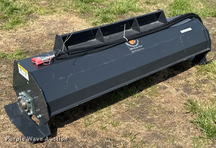 image for item DO0850 2024 Wolverine TL-12-72W skid steer tiller