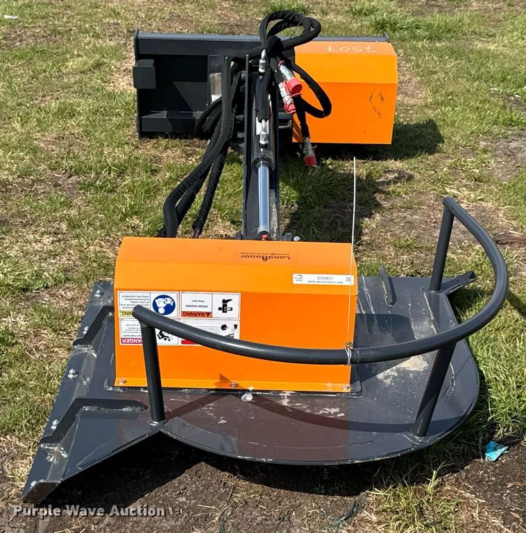 image for item DO0851 2025 LandHonor ABC-13-125A skid steer articulating brush mower