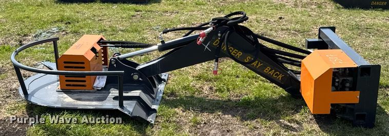 image for item DO0851 2025 LandHonor ABC-13-125A skid steer articulating brush mower