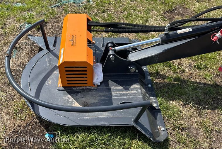 image for item DO0851 2025 LandHonor ABC-13-125A skid steer articulating brush mower