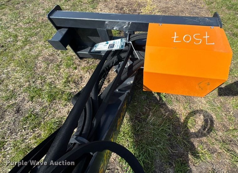 image for item DO0851 2025 LandHonor ABC-13-125A skid steer articulating brush mower