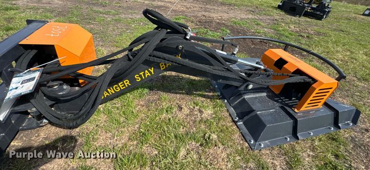 image for item DO0851 2025 LandHonor ABC-13-125A skid steer articulating brush mower