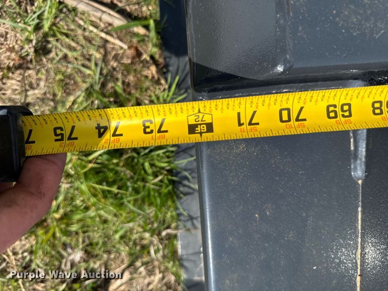 image for item DO0852 2024 Wolverine BC-13-72W skid steer rotary mower