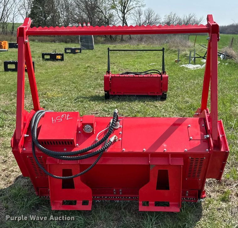 image for item DO0853 2024 TopCat SSFM81 skid steer mulcher