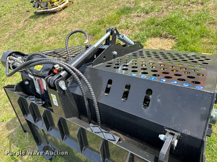 image for item DO0862 AGT ECSSLR 72 skid steer landscape rake