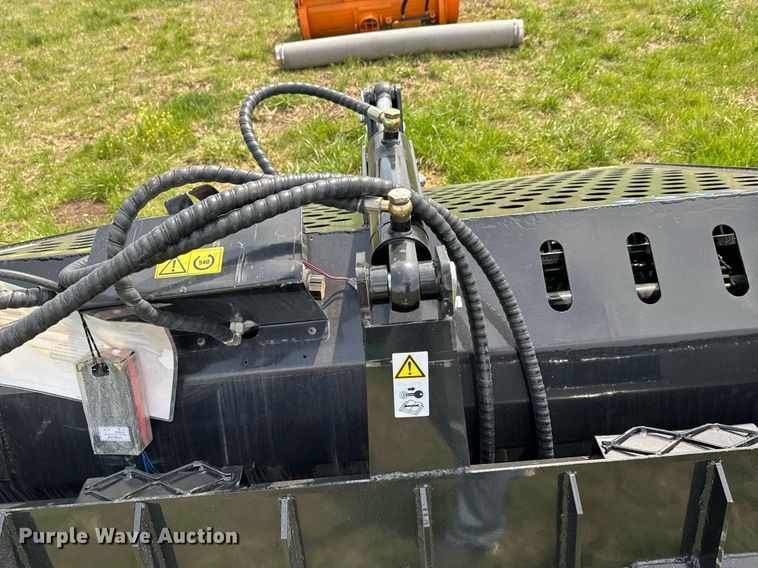 image for item DO0862 AGT ECSSLR 72 skid steer landscape rake