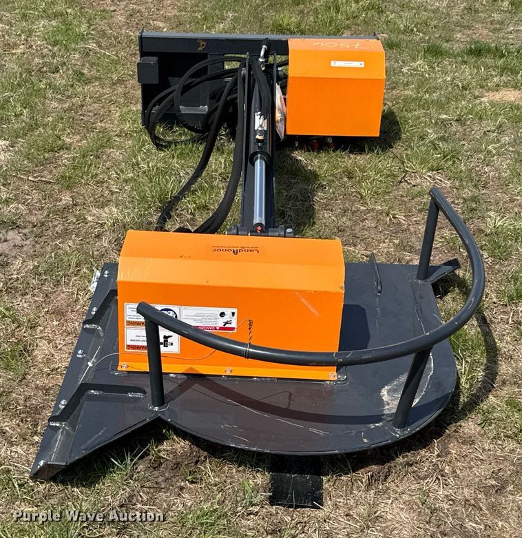 image for item DO0865 2025 LandHonor ABC-13-125A  skid steer articulating brush mower