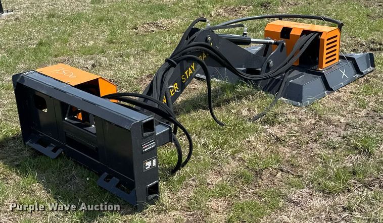 image for item DO0865 2025 LandHonor ABC-13-125A  skid steer articulating brush mower