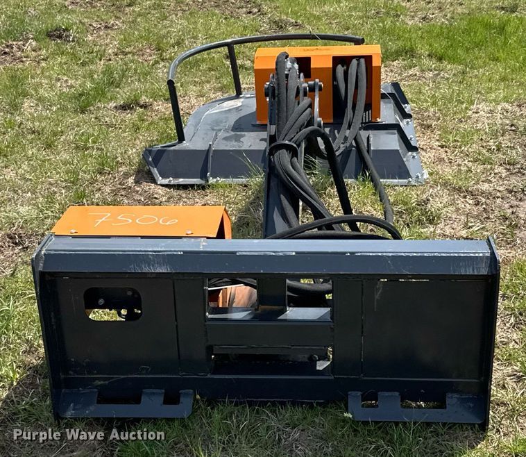 image for item DO0865 2025 LandHonor ABC-13-125A  skid steer articulating brush mower