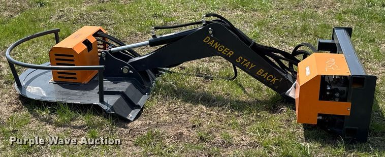 image for item DO0865 2025 LandHonor ABC-13-125A  skid steer articulating brush mower