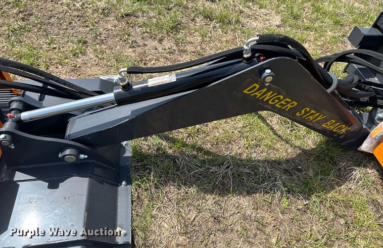 image for item DO0865 2025 LandHonor ABC-13-125A  skid steer articulating brush mower