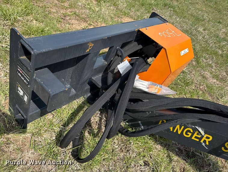 image for item DO0865 2025 LandHonor ABC-13-125A  skid steer articulating brush mower