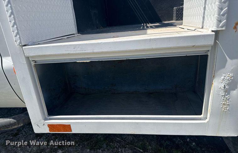 image for item DP6294 2015 Ford F350 Super Duty SuperCrew utility bed pickup truck