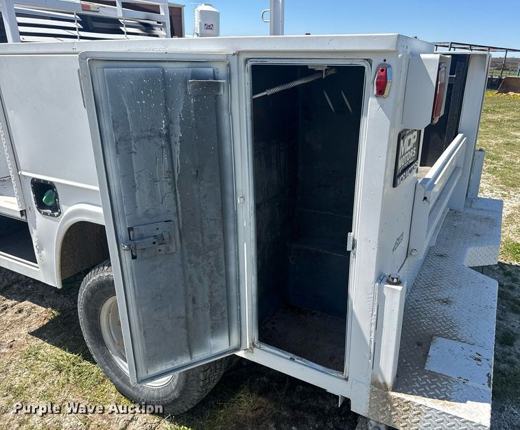 image for item DP6294 2015 Ford F350 Super Duty SuperCrew utility bed pickup truck