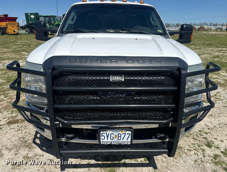 image for item DP6294 2015 Ford F350 Super Duty SuperCrew utility bed pickup truck