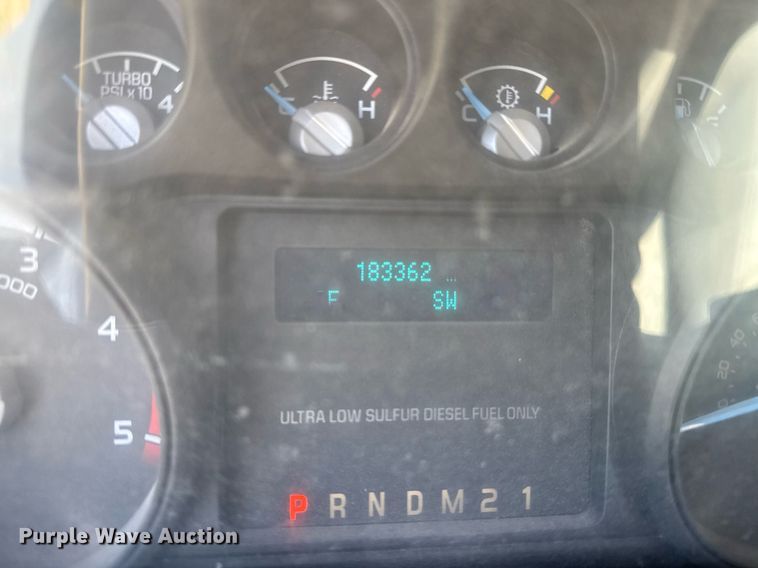 image for item DP6294 2015 Ford F350 Super Duty SuperCrew utility bed pickup truck